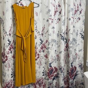 Mustard yellow jumpsuit